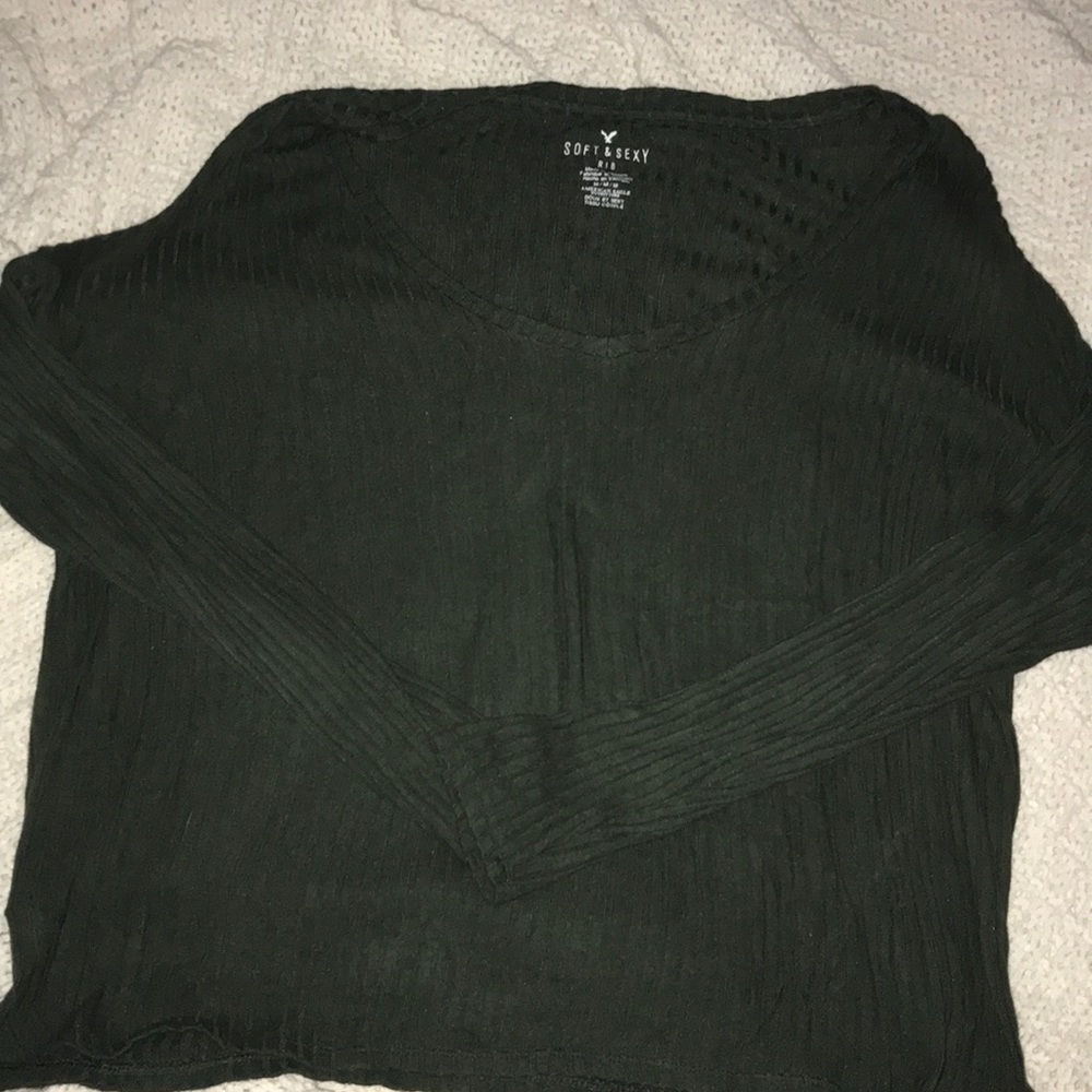 American Eagles Soft & Sexy green sweater !!